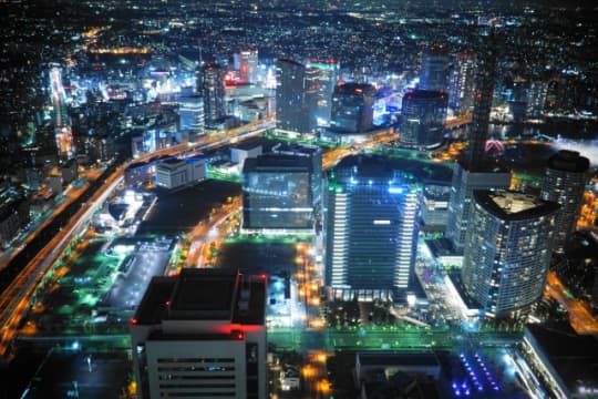 夜の横浜