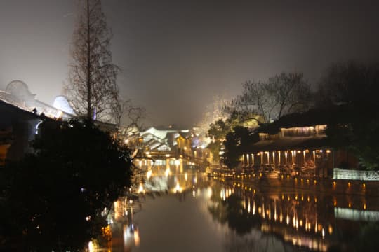 観前街商業歩行街からの絶景