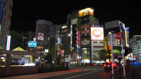 夜の池袋