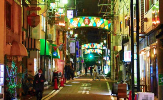 川崎の夜の町