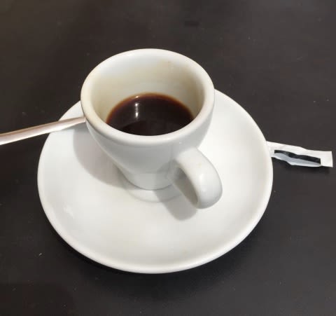 スペイン　食後のコーヒー