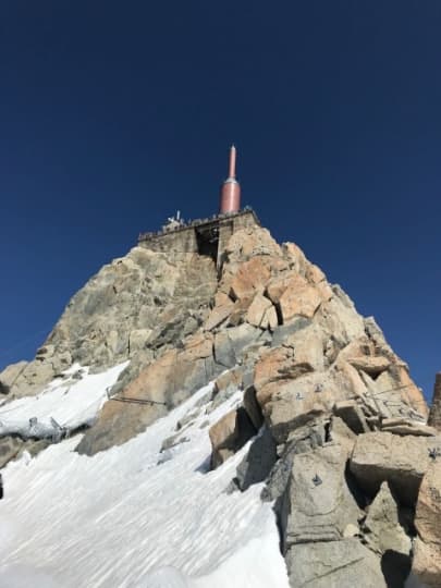 エギーユデュミディ　中央峰