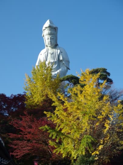 高崎観音　紅葉