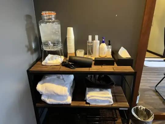 アメニティ置き場のイメージ