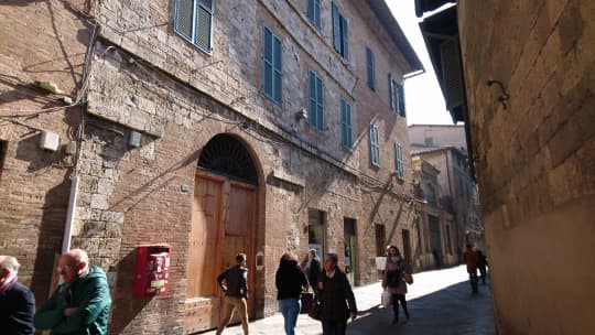 シエナ旧市街地