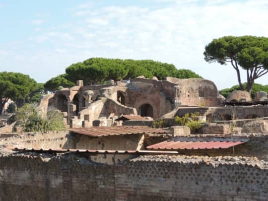 オスティアアンティーカ　遺跡