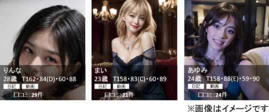 女性の画像