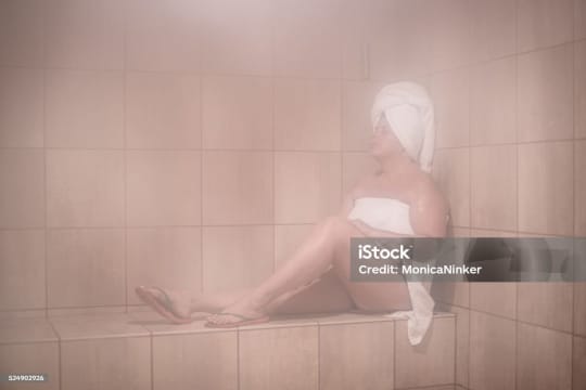 筋肉痛にスチームサウナ