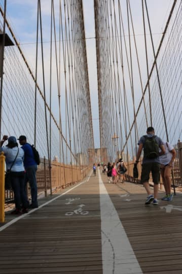 ニューヨーク　ブルックリンブリッジ