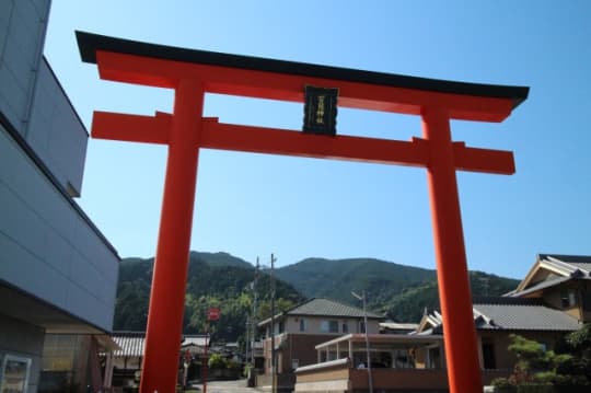 石鎚神社　鳥居