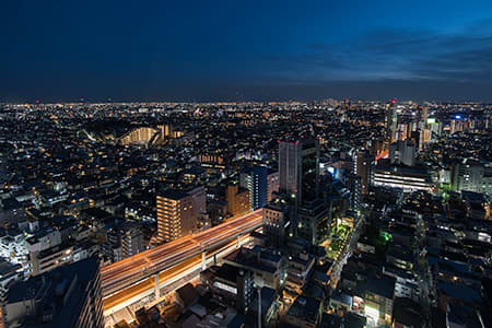 世田谷の夜