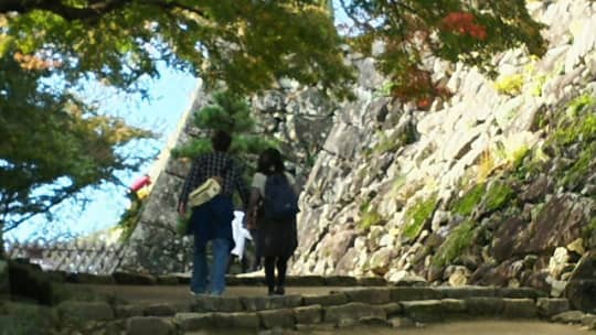 彦根城の階段