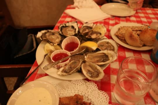 ニューヨーク　グランドセントラル駅内　オイスターバー