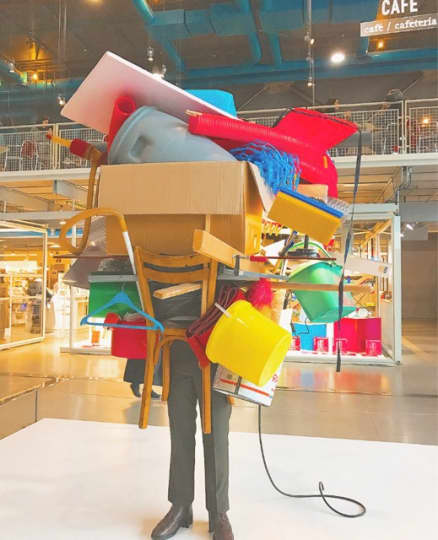 入り口すぐの作品