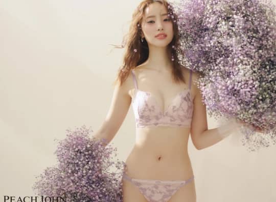 中町綾のピーチジョン下着モデルがエロすぎる件