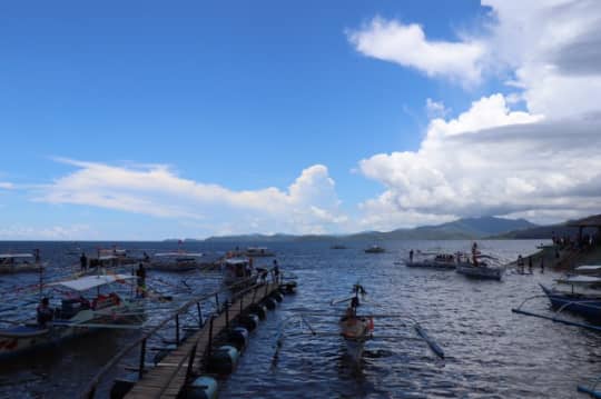 セブ島の海