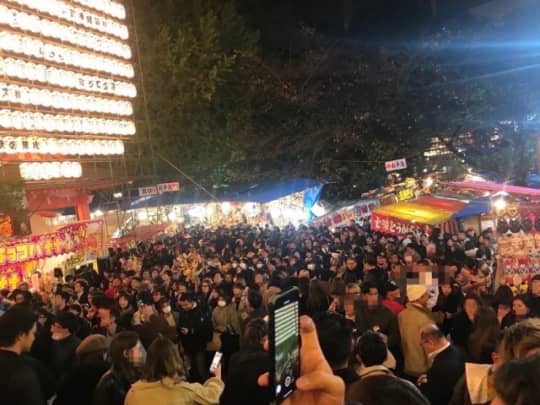 花園神社　酉の市