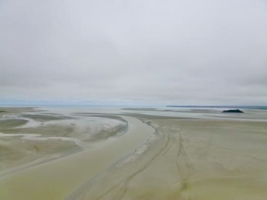 モンサンミッシェルから見える風景