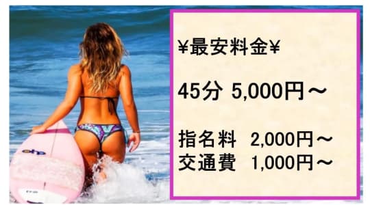 ペアリングの料金表