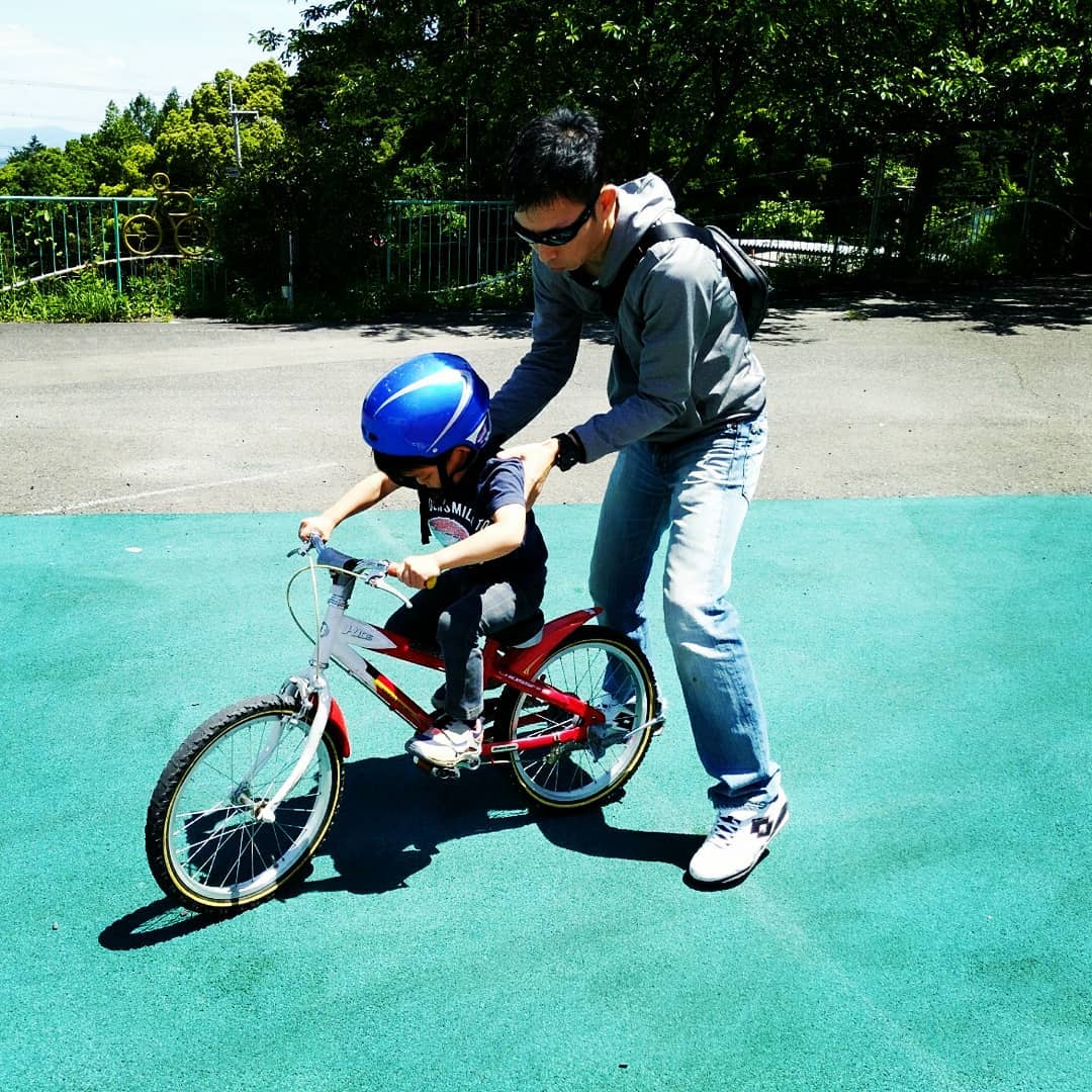 大人 自転車 練習