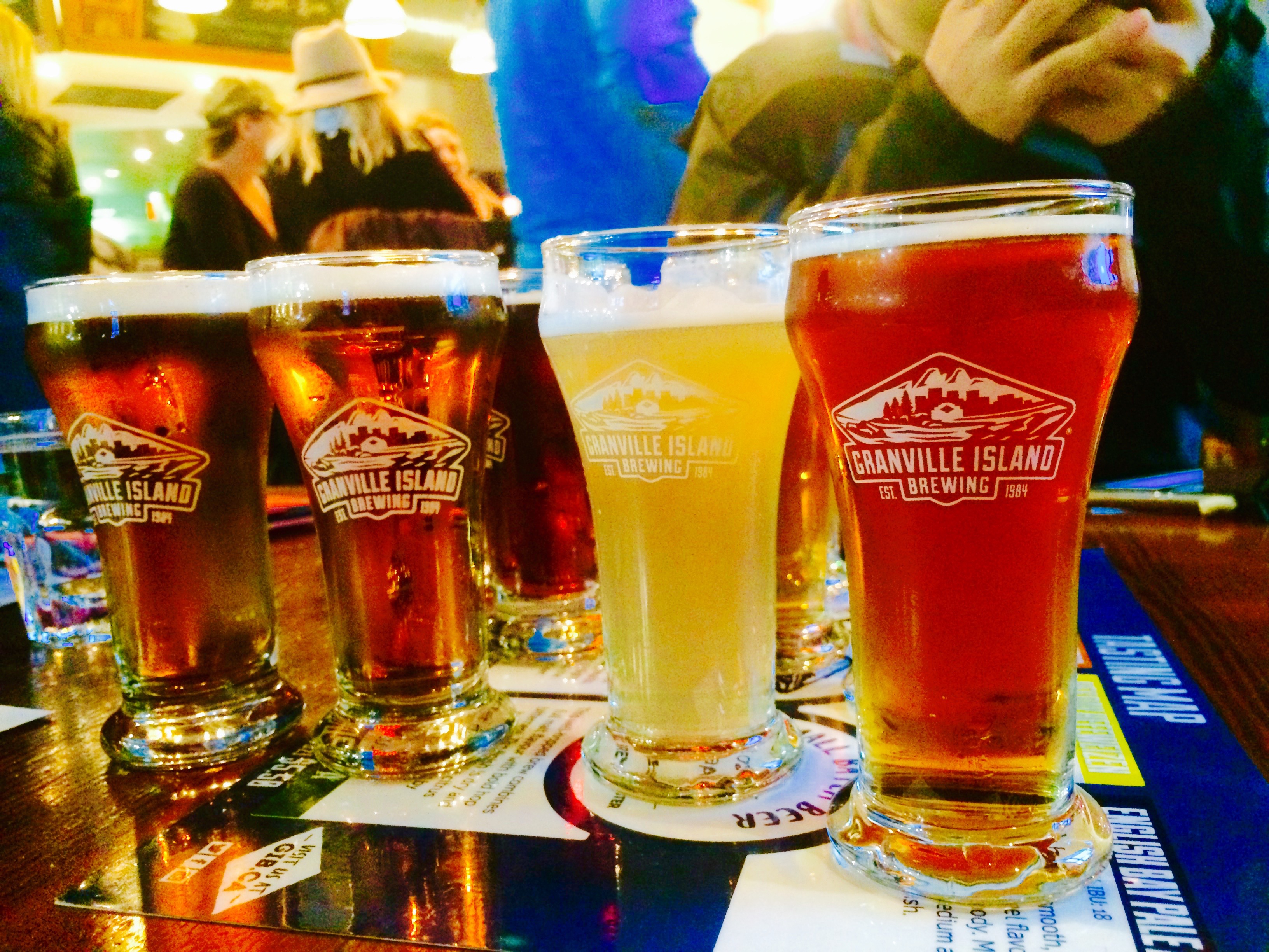 バンクーバーのグランビルアイランド ブリュワリー