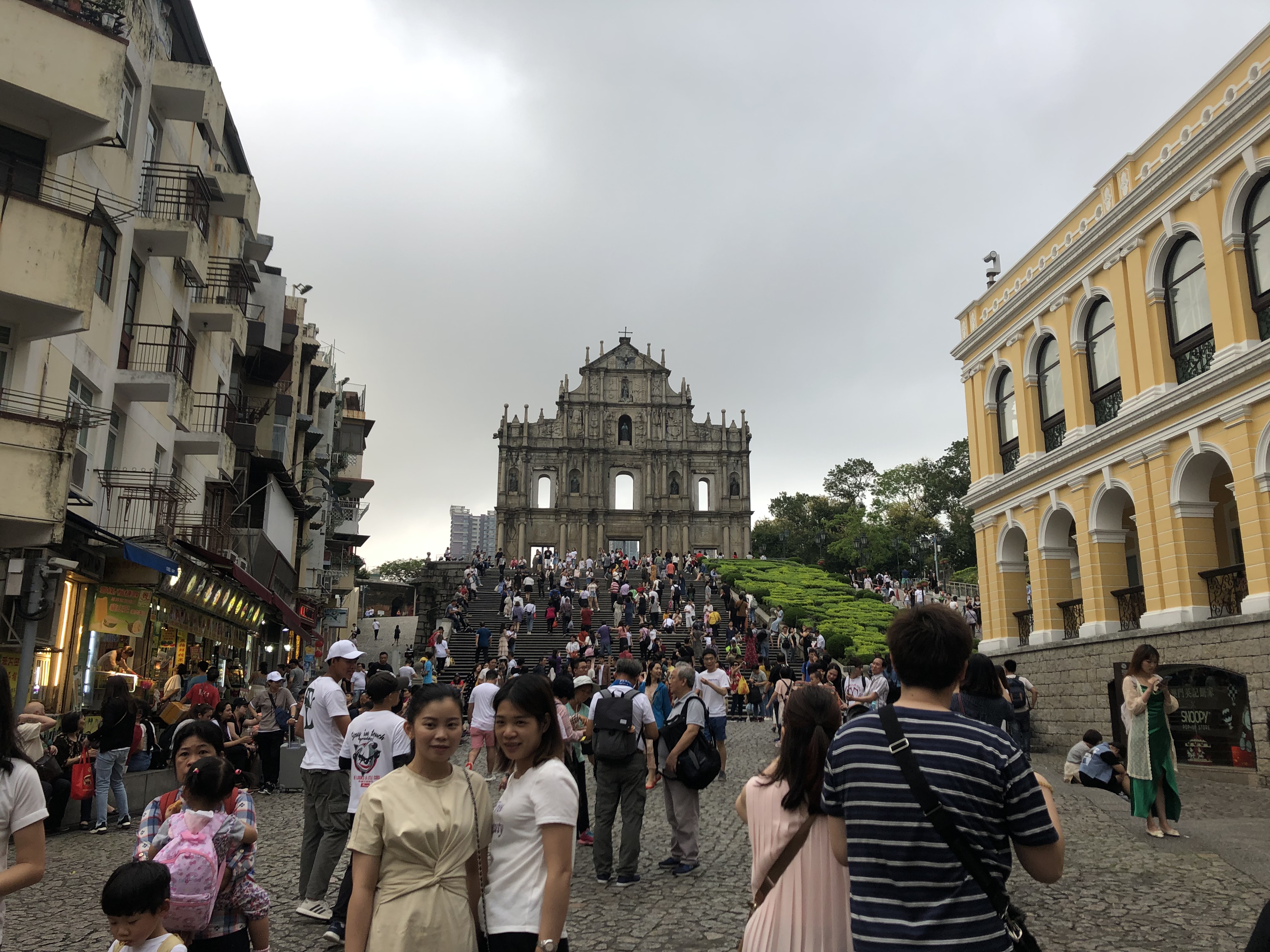 マカオ 聖ポール天主堂跡