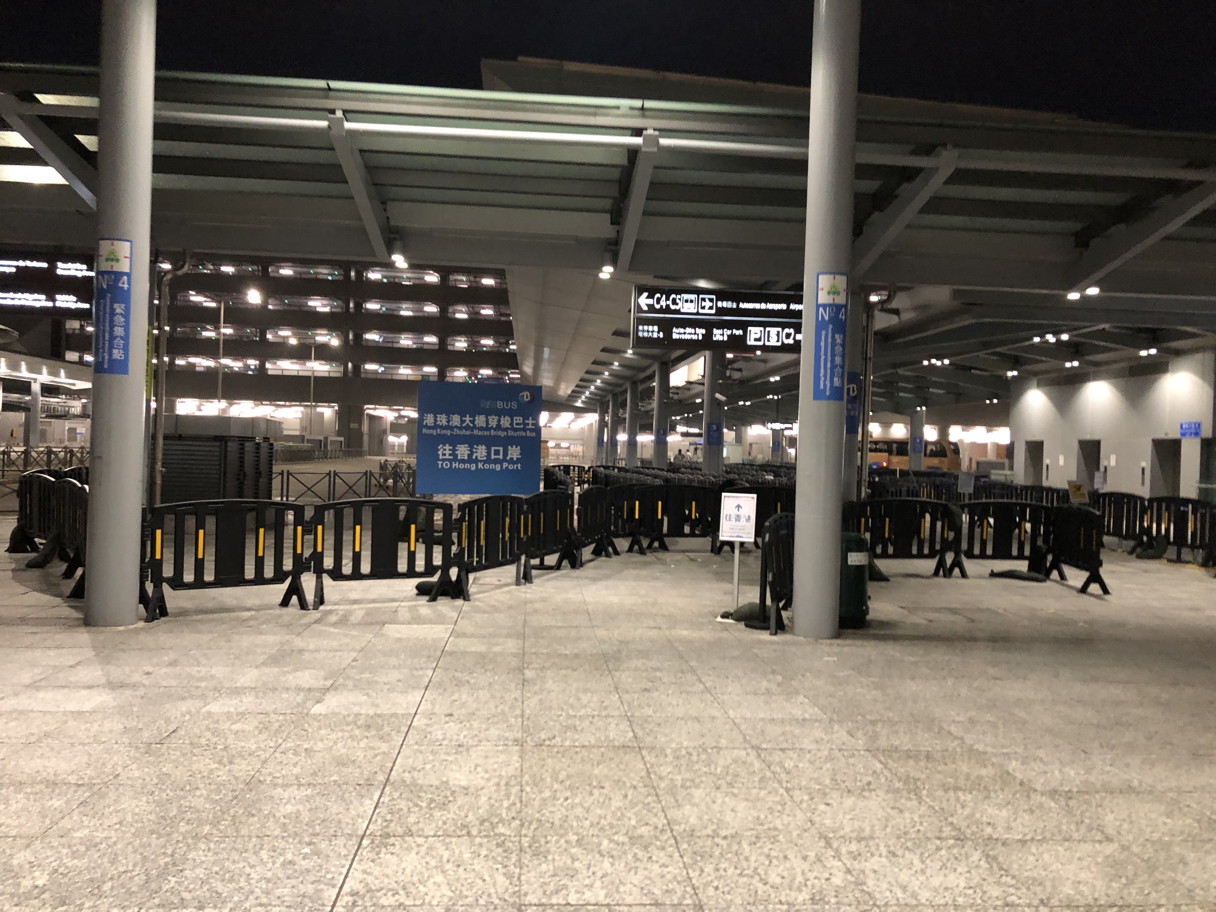 マカオ 澳門口岸 シャトルバス乗り場