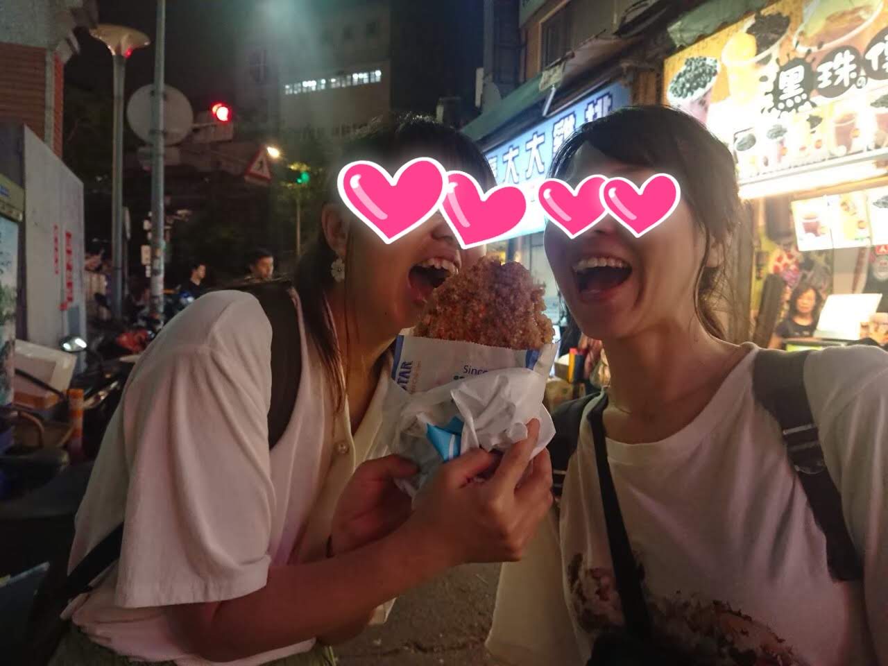 士林夜市 大きすぎるフライドチキン