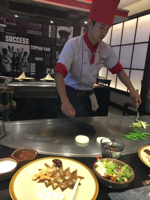 パタヤのレストラン BENIHANA ベニハナ