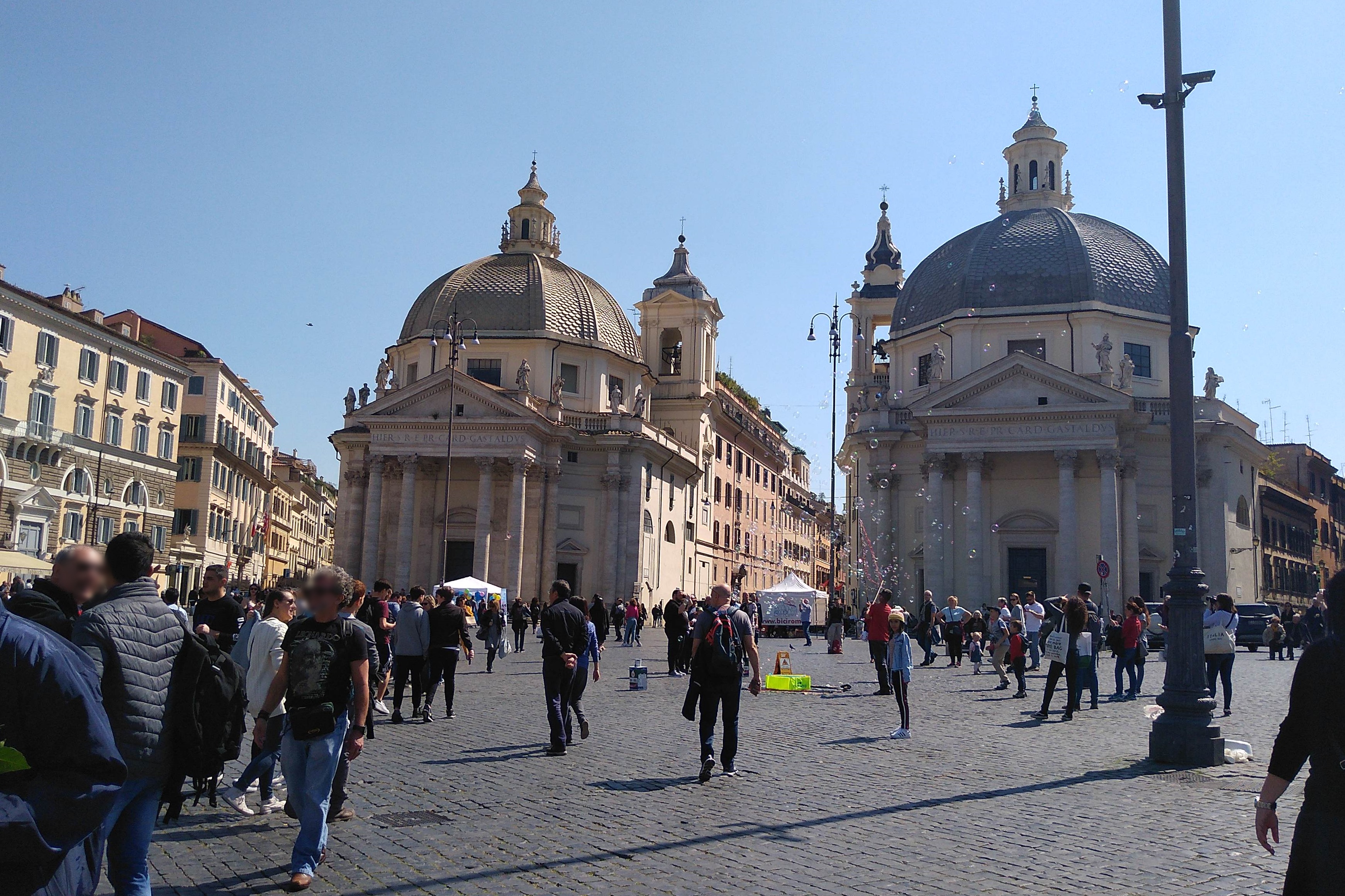 ローマの風景 春