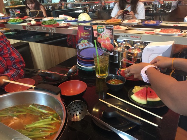 パタヤのレストラン Shabu Shi