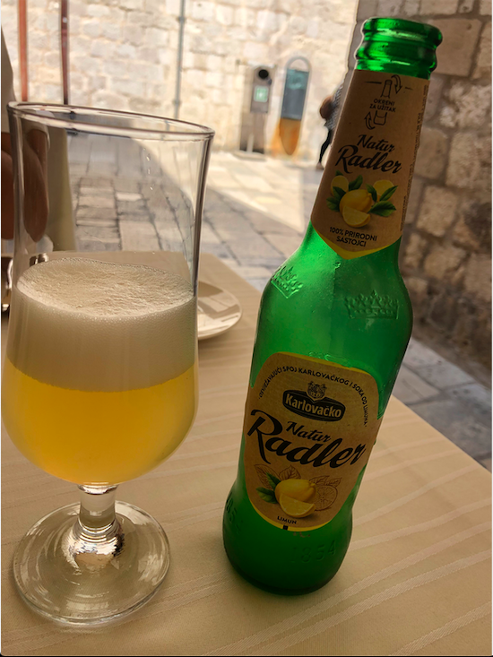 クロアチア・ドゥブロヴニク レモンビール