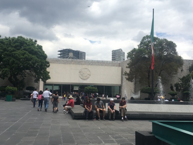 メキシコシティ 国立人類学博物館