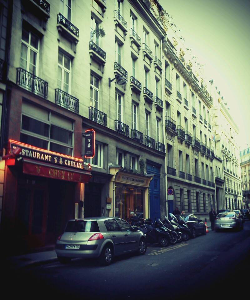 フランスの路地