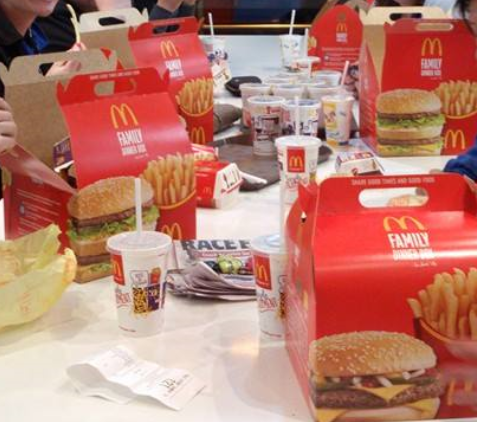 ニューヨークのマクドナルド