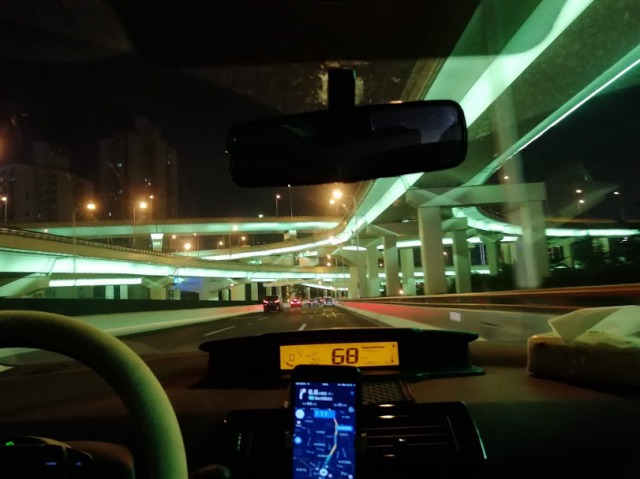 上海の風景 タクシー