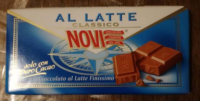 イタリア ノヴィのチョコレート