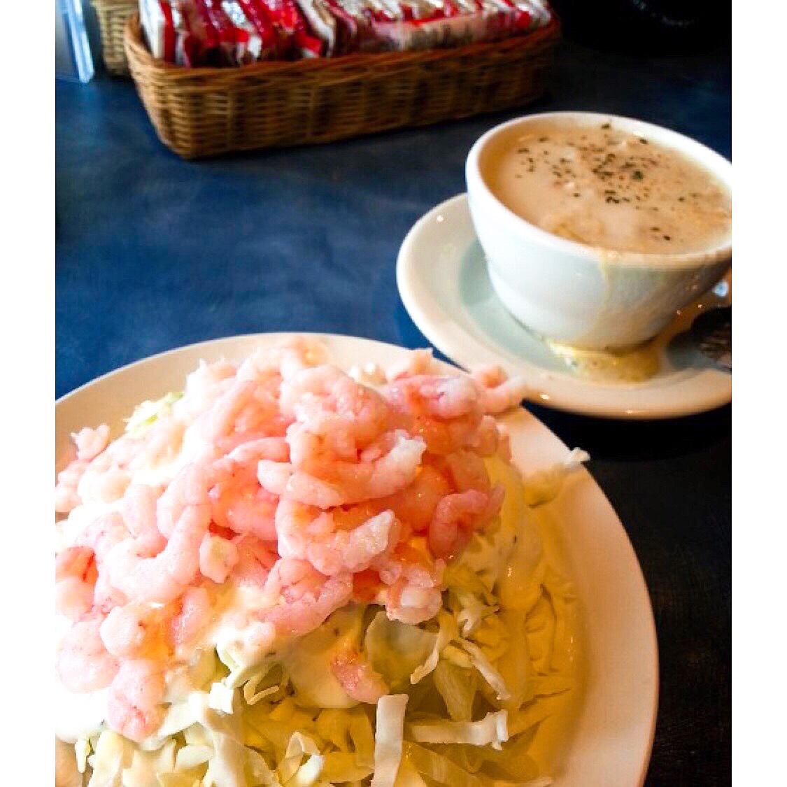 アメリカ ポートランド Mo's Seafood and Chowderで本場のクラムチャウダー