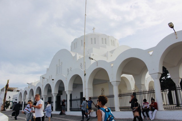 サントリーニ島 ティラ Cathedral Church Of Candlemas Of The Lord