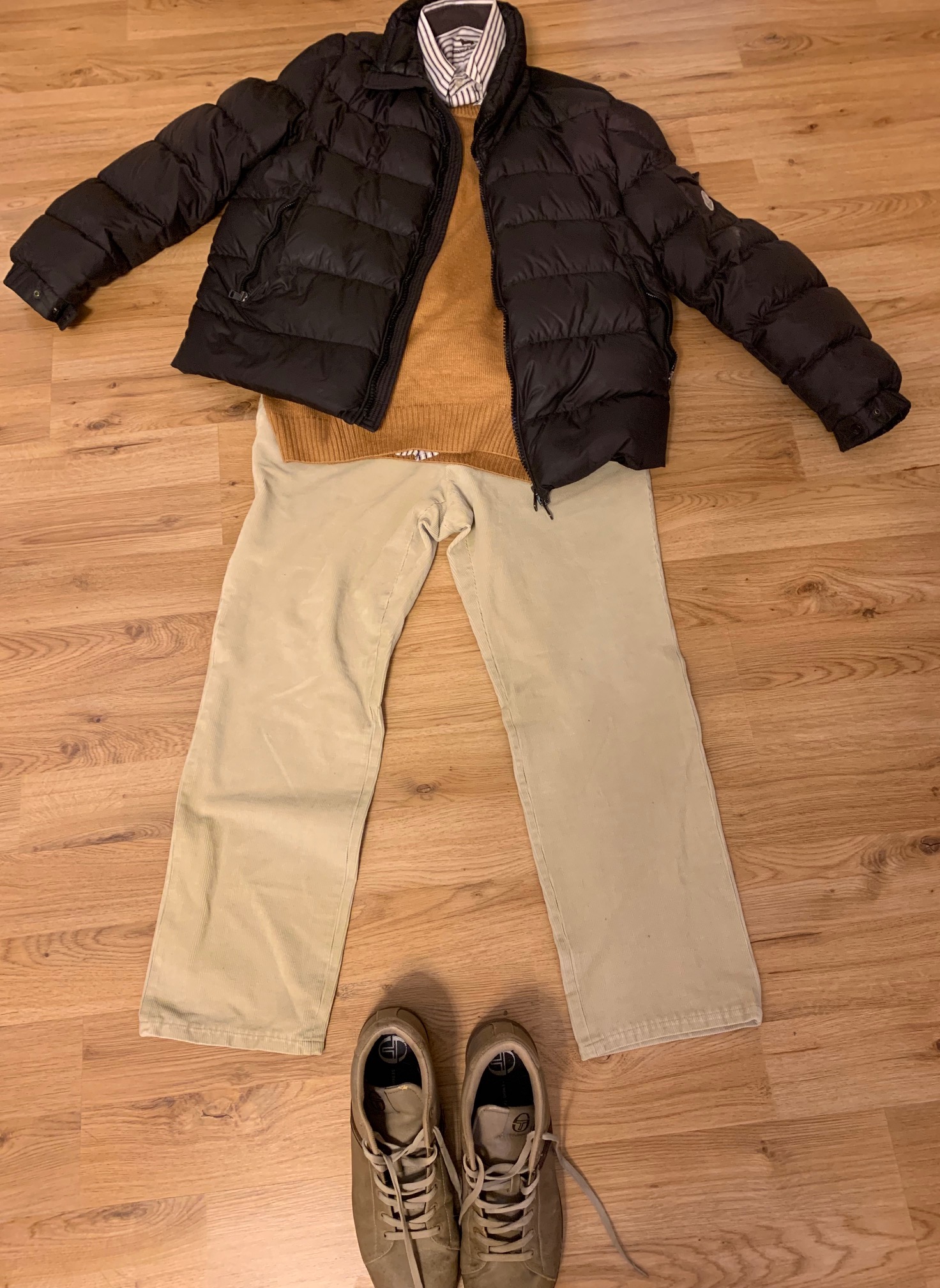ミラノの冬の服装 メンズ