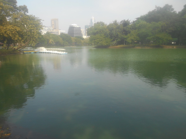 ルンピニー公園の景色