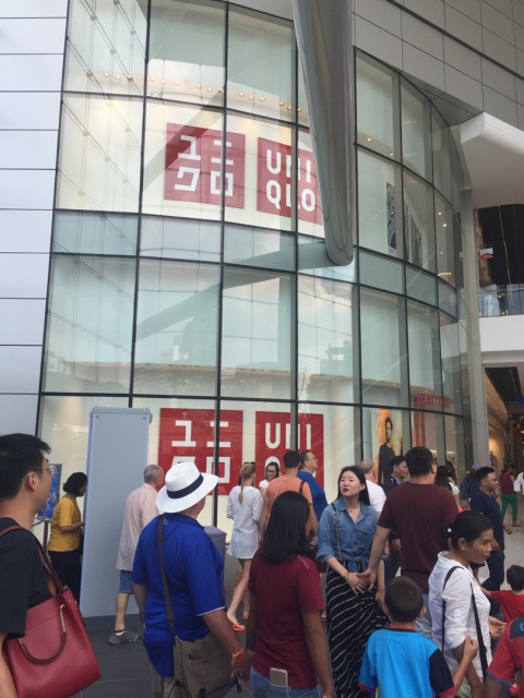ターミナル21 ユニクロ