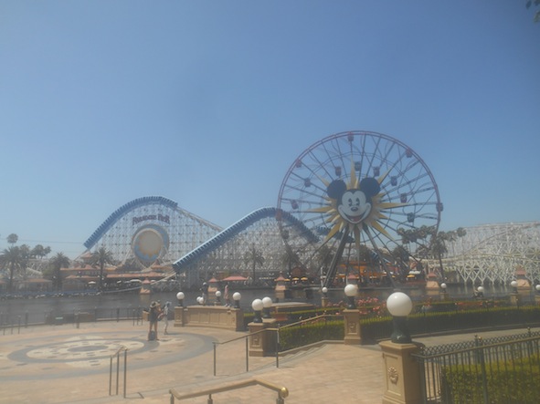 ディズニー・カリフォルニア・アドベンチャー・パークの景色