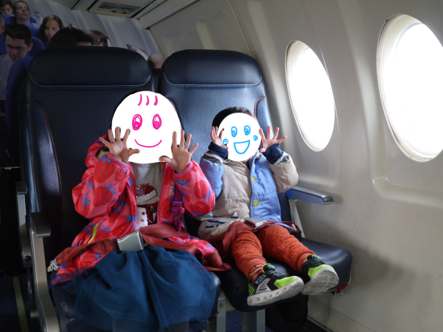 スキポール空港Fokker100_内部2