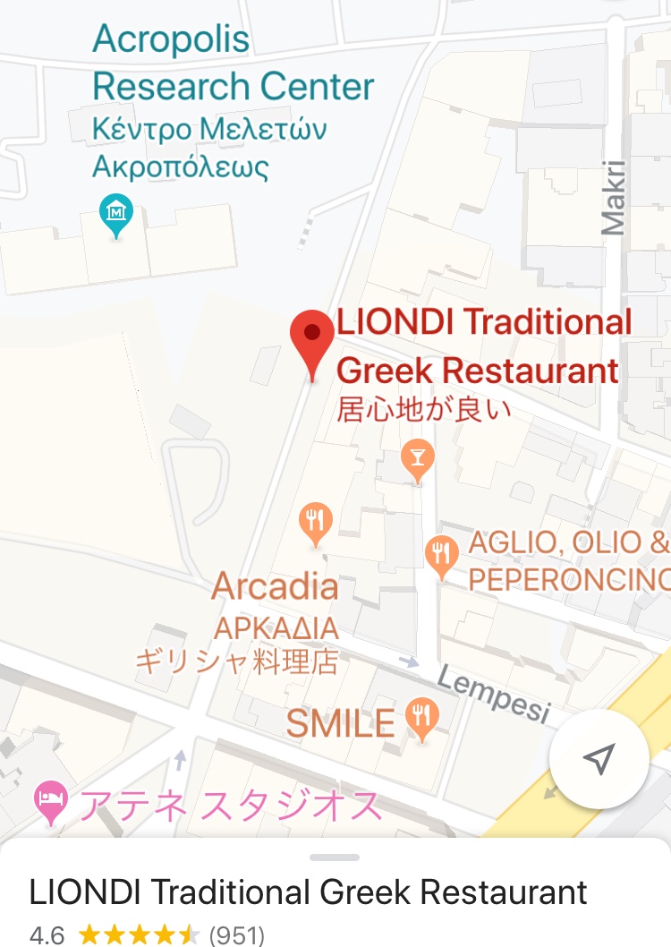 アテネ地図