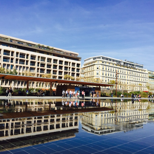 水鏡の泉(Fontaine Miroir d’eau)