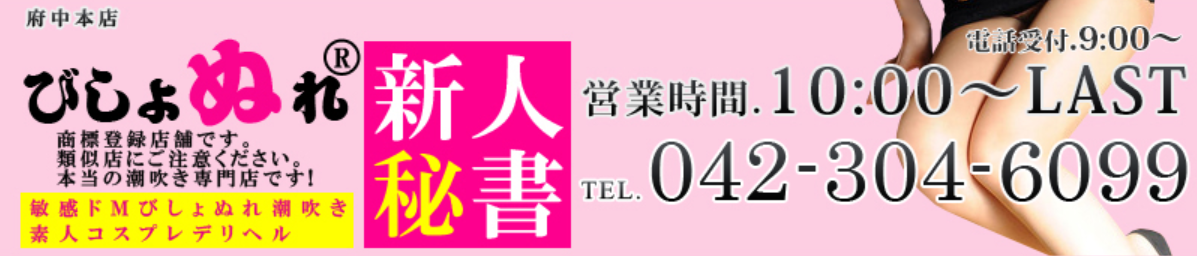 びしょぬれ新人秘書のロゴ