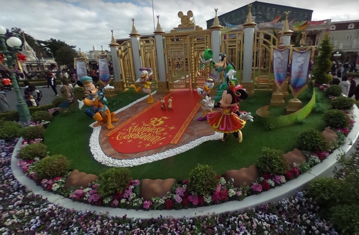 ディズニーパレードパンチラ 