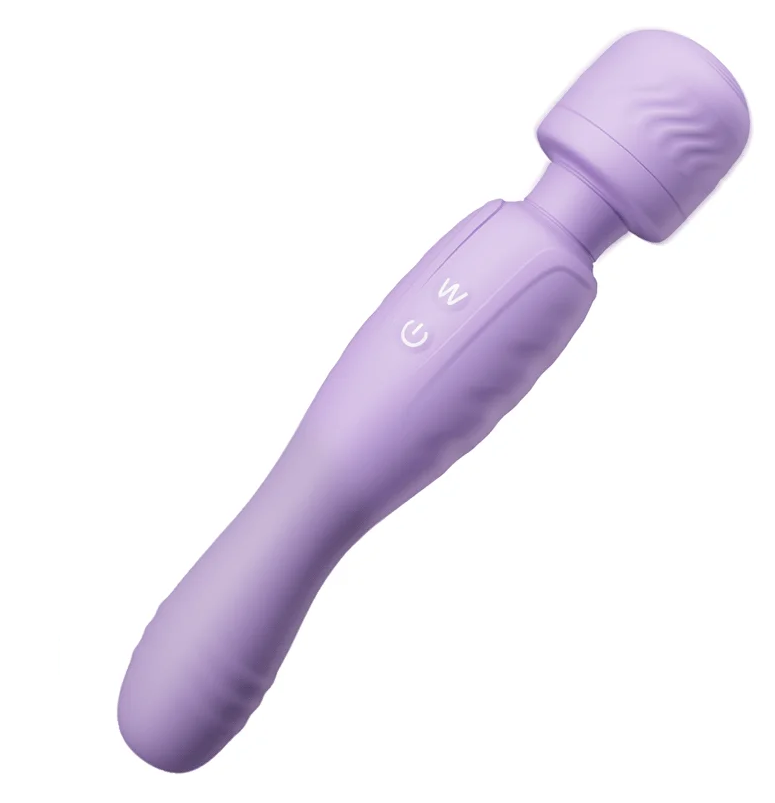 ２WAY 双頭バイブレーター 12種強振動 乳首責め 鬼イキ 潮吹き 電マ