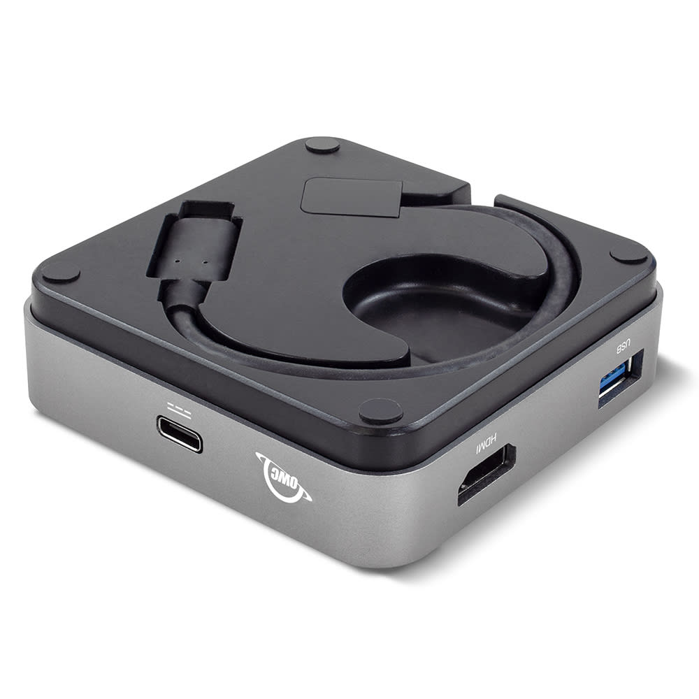 owc usb-c travel dock bottom